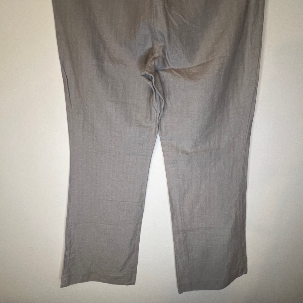 GAP Hip Slung fit Light Linen Khaki Beige Pants - Picture 9 of 16